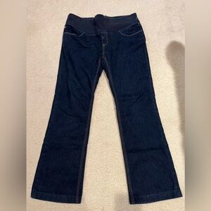 Serfontaine Womens Sz 30 Dark Blue Avatar Boot Cut Jeans.